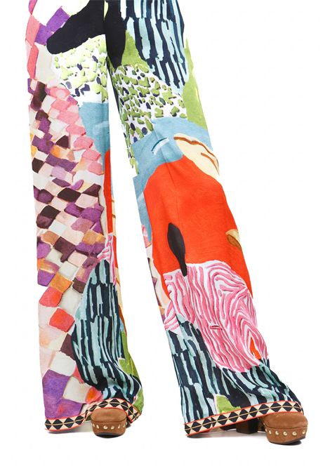 AMPIO STELLA JEAN | Pantaloni | P568STAMPATO